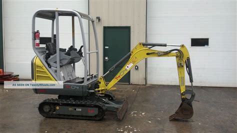 wacker neuson mini excavator controls|wacker neuson 1404 mini excavator.